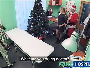 FakeHospital medic Santa spunks twice this yr