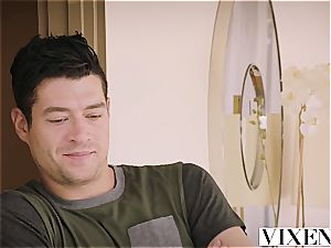 Xander likes his penis flavored with Melissa Moore's poon mayo